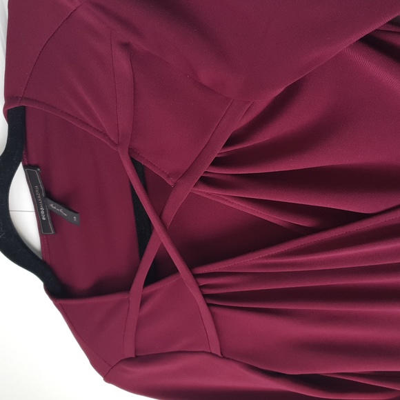 BCBG Maxazria bordeaux Alannah dress - Picture 4 of 6